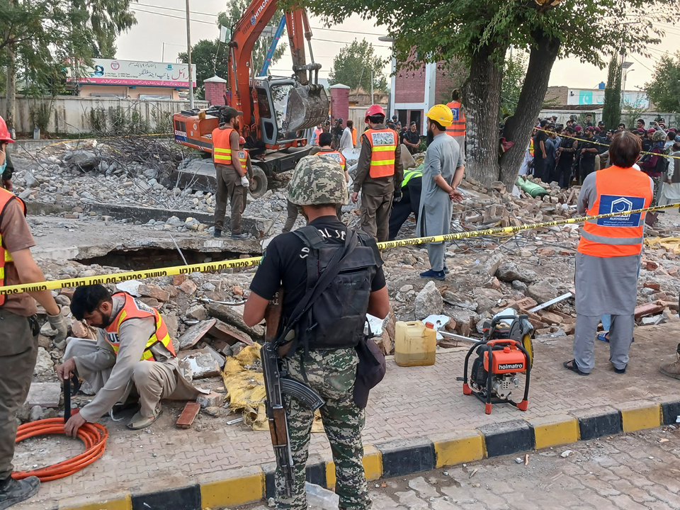 انفجار خودروی پلیس در پاکستان یک کشته بر جا گذاشت