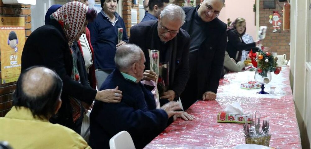 بازدید دستیار اجتماعی رئیس‌جمهور از مرکز سالمندان گئورگ مقدس