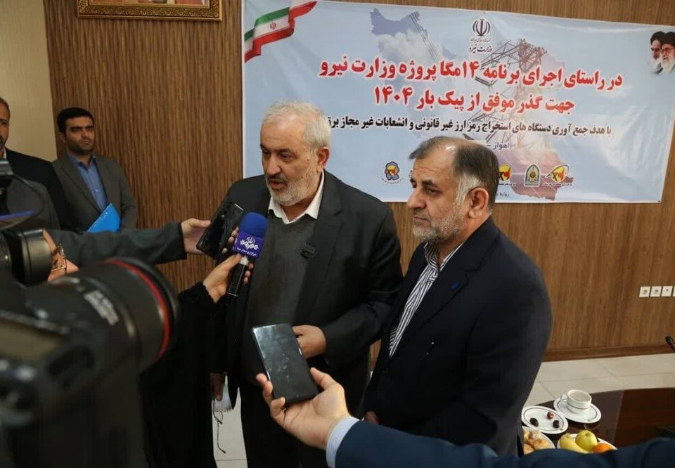 نگران تابستان خوزستان هستیم برنامه بزرگی برای توسعه تامین انرژی