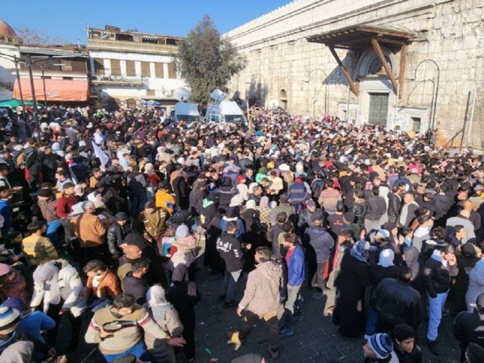 ۳ کشته و چند زخمی بر اثر ازدحام در مسجد اموی دمشق